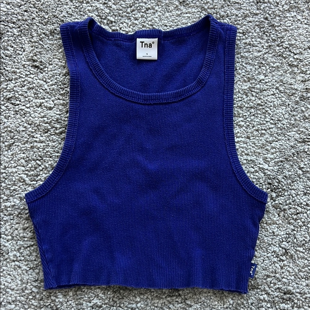 Aritzia Tna HomeStretch Crew Cropped Tank
